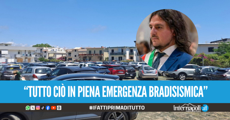 Parcheggio "selvaggio" per il mare a Bacoli, oltre 100 auto fermate in doppia e tripla fila