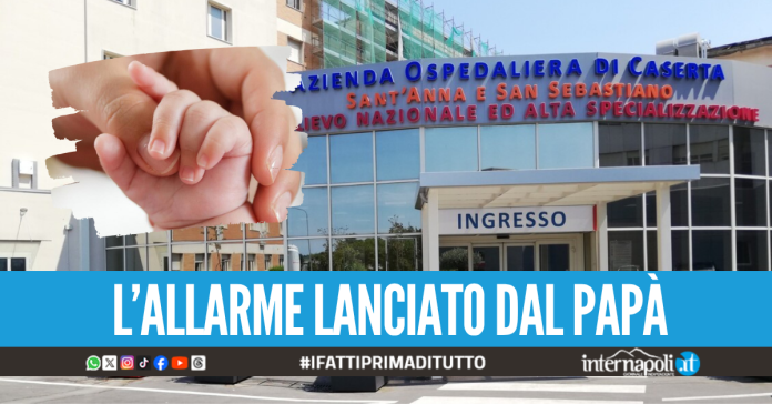 La bimba non respira e l'auto verso l'ospedale si ferma, salvata dai carabinieri nel Casertano
