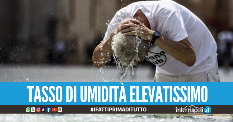 Per il calo delle temperature bisognerà aspettare ancora, attesi a Napoli picchi di oltre 30°
