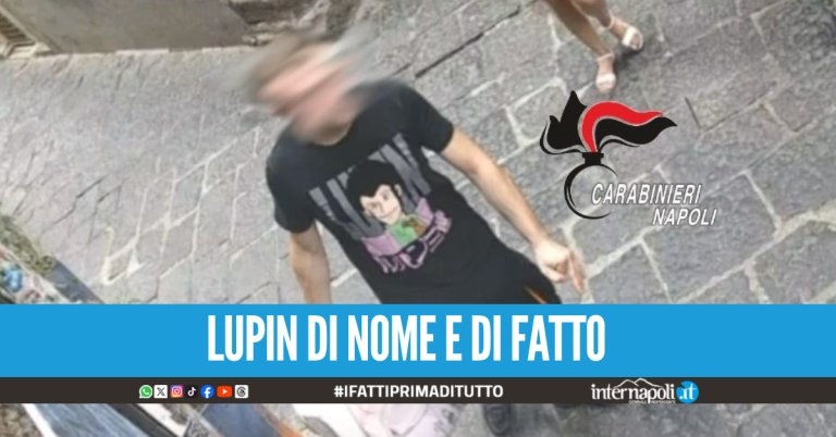 Lupin napoletano arrestato sulla Circumvesuviana, preso dopo la fuga