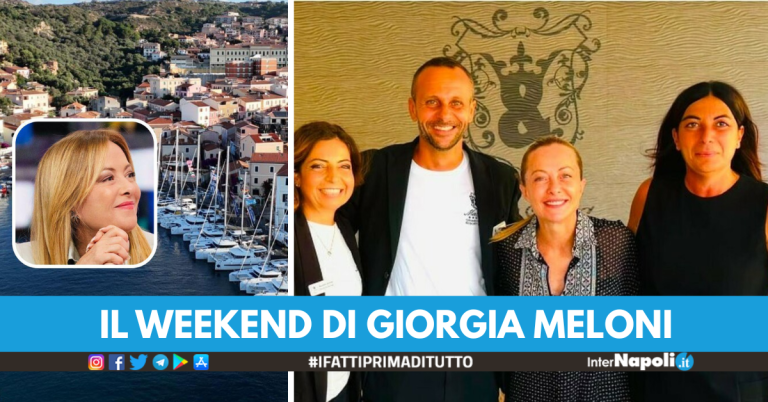 Giorgia Meloni in vacanza a La Maddalena: lusso, SPA e la Presidential suite