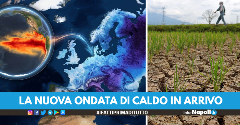 Il caldo non terminerà ad agosto, arriva El Niño: temperature alte fino ad ottobre