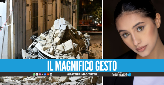Terremoto Pozzuoli, Ludovica Nasti lancia una raccolta fondi per le famiglie colpite
