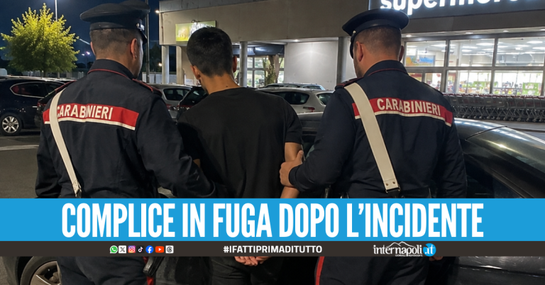 Giugliano, 20enne evade dai domiciliari per rubare un'auto: arrestato dopo la fuga