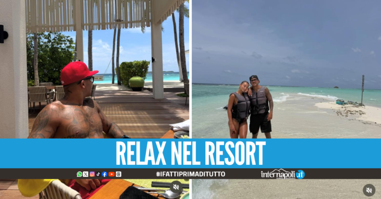 Geolier e Chiara Frattesi, vacanza da sogno nel resort alle Maldive: fino a 60mila euro a notte