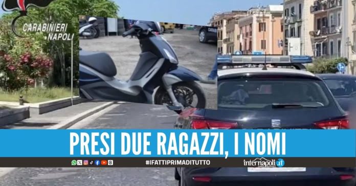 Tentano la fuga a bordo dell'Honda Sh, presi 2 pusher di Giugliano