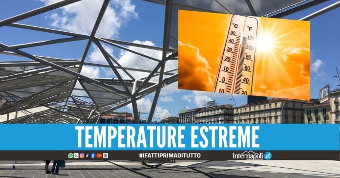 Caldo record a Napoli, ecco dove sono stati raggiunti i 48 gradi