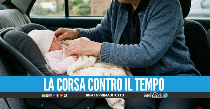 Neonata rapita nel Casertano, nonna bloccata in partenza verso la Romania