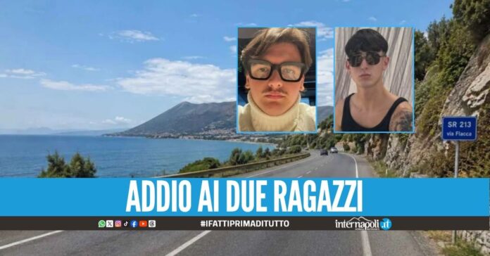 Incidente a Gaeta, morti i giovanissimi amici Eugenio e Pierluca