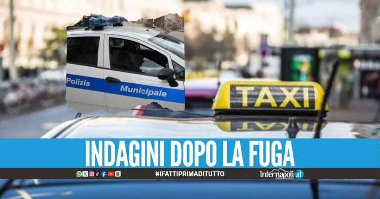 Travolge il motociclista al Rione Traiano, tassista beccato dopo la fuga