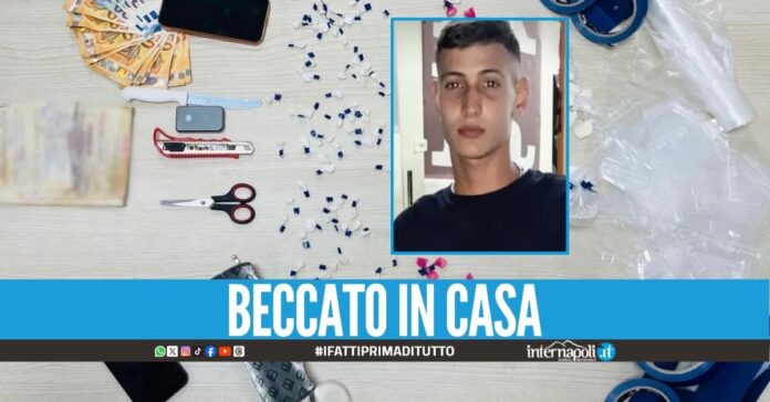 Spaccio di droga in casa, arrestato il figlio del ras di camorra