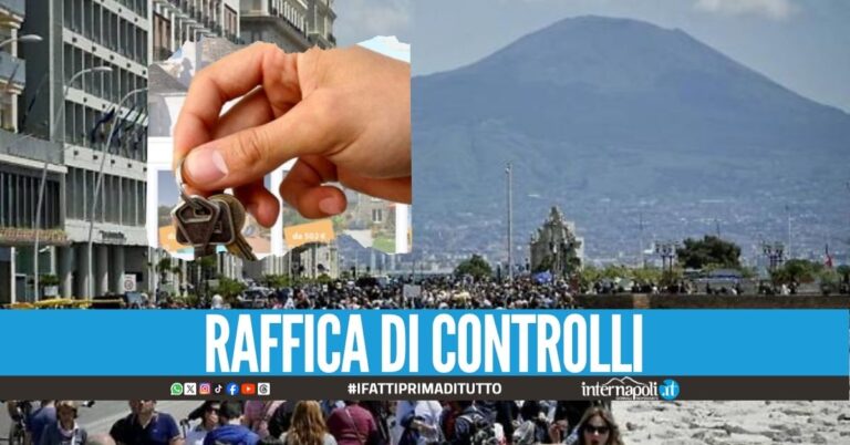 Stanze per turisti illegali scoperte alla Sanità, denunciati 3 affittacamere