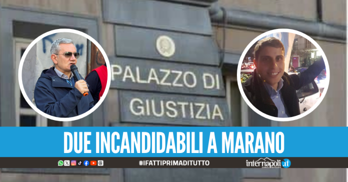 Marano, il Tribunale dichiara incandidabili Matteo Morra e Luigi Carandente
