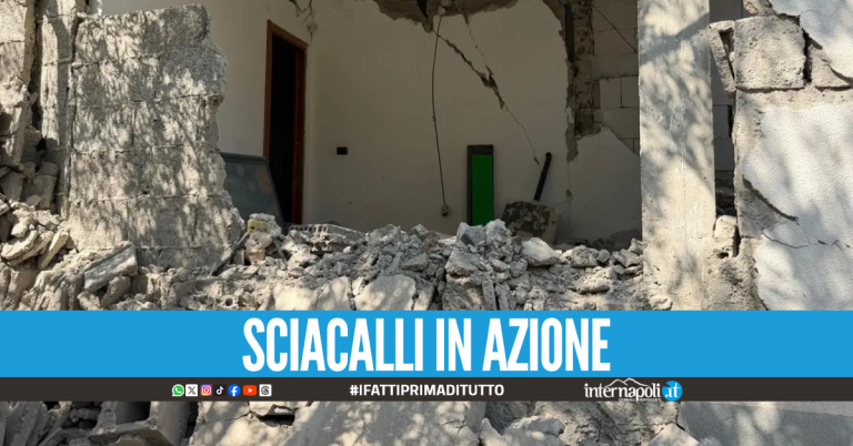 Vergogna a Pozzuoli, sciacallo in azione dopo il terremoto: arrestato 55enne