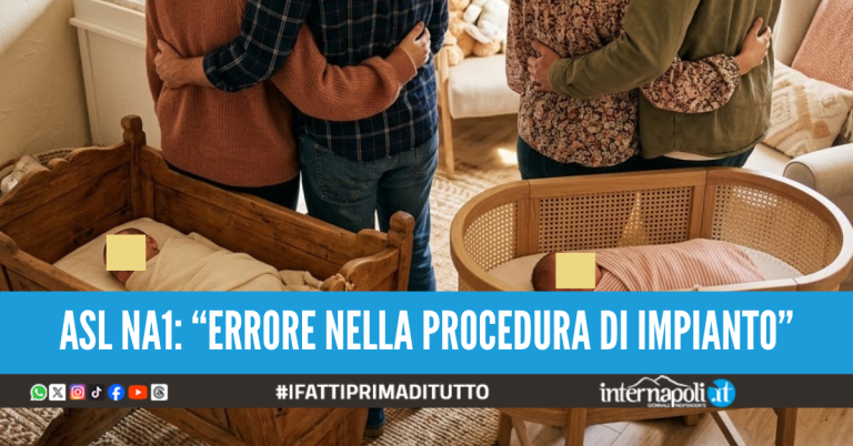 bimbi nati napoli fecondazione scambio