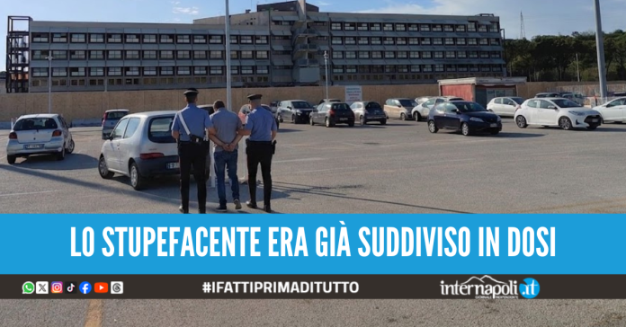 cocaina parcheggio ospedale pozzuoli