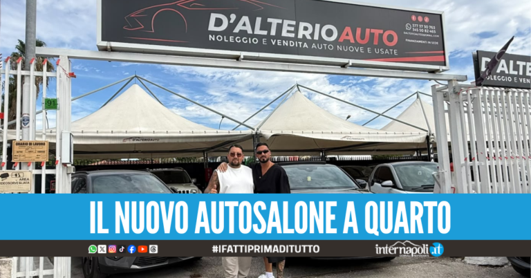 'Alterio Auto la storia di Davide e Giuseppe, i fratelli di Quarto, che hanno trasformato una passione di famiglia in un'autorimessa da record