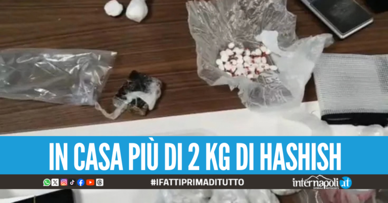 La droga nascosta nelle scatole dei medicinali, arrestato pusher a Ischia