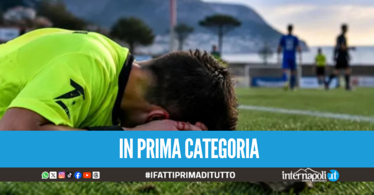 Casamicciola, sasso contro arbitro durante partita: 19enne ferito alla testa