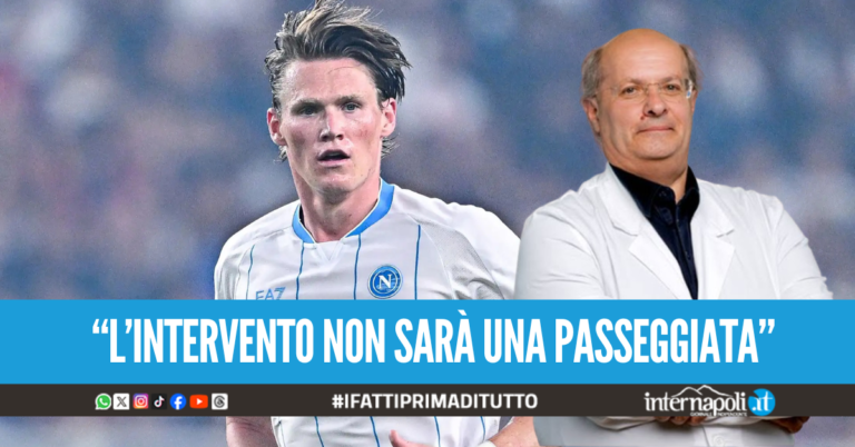 Il dottor Pappone avvisa: "Per il rientro in campo di McTominay ci vorranno almeno 2 mesi"