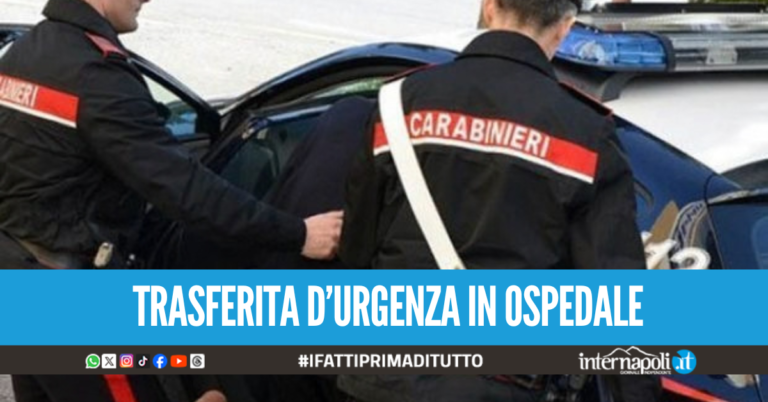 Melito. Massacrata di botte dal marito, bloccato dai carabinieri prima del colpo fatale