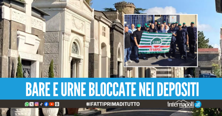 Stop alle tumulazioni nei cimiteri di Napoli: "Mancano gli stipendi". Si fermano anche le esumazioni