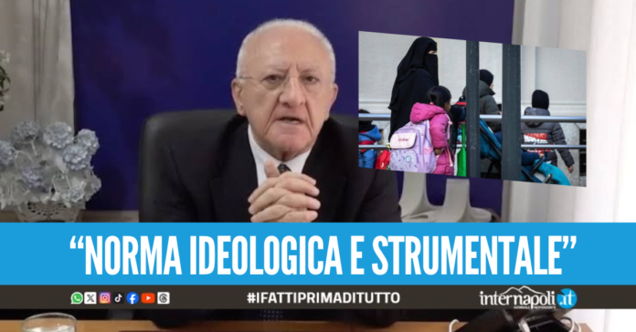 Lo schiaffo di De Luca a PD e campo largo: 