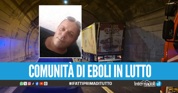 Dario morto nell'incidente sull'A16, il 50enne schiacciato con il suo furgone da due tir