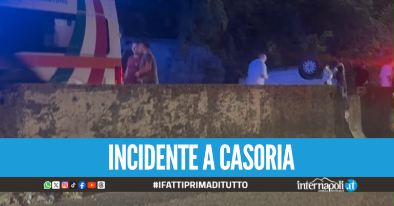 Incidente a catena a Casoria, vigili del fuoco sul posto
