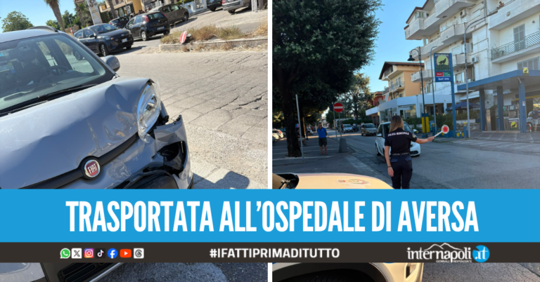 Paura in centro a Sant'Antimo, giovane batte la testa dopo l'incidente