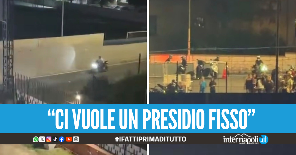Corse clandestine e sgasate notturne fuori all’AcquaFlash di Licola, i residenti: “Siamo stremati”