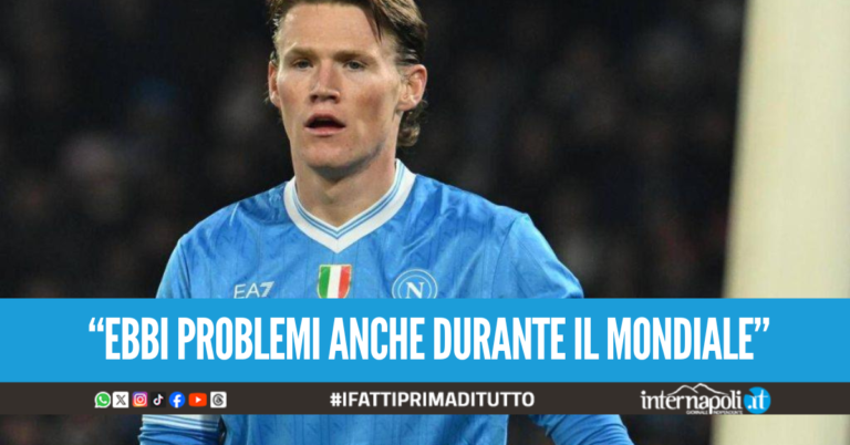 McTominay rassicura: "L'operazione non sarà un problema, l'affronterò e tornerò presto"