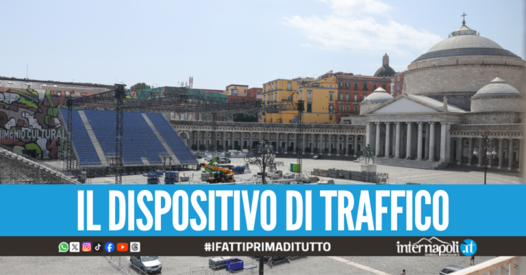 Eurovolley in piazza del Plebiscito, strade a mezzo servizio e metro Linea 1 chiusa con 2 ore di anticipo