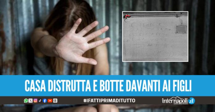 Picchiata e perseguitata dall'ex, poi la scritta sul muro: 