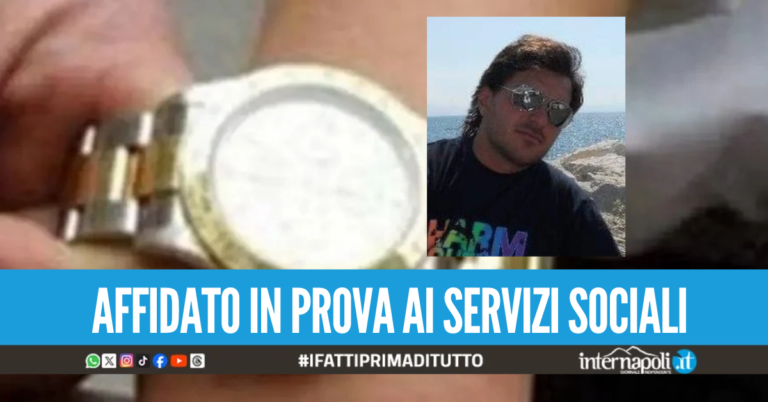 Rapinò un orologio a Lusciano, scarcerato 40enne di Sant'Antimo