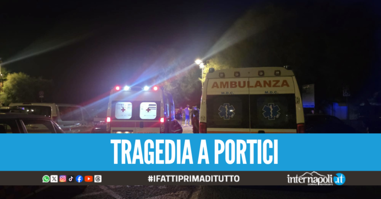 Tragedia a Portici, uomo si tuffa in mare e annega