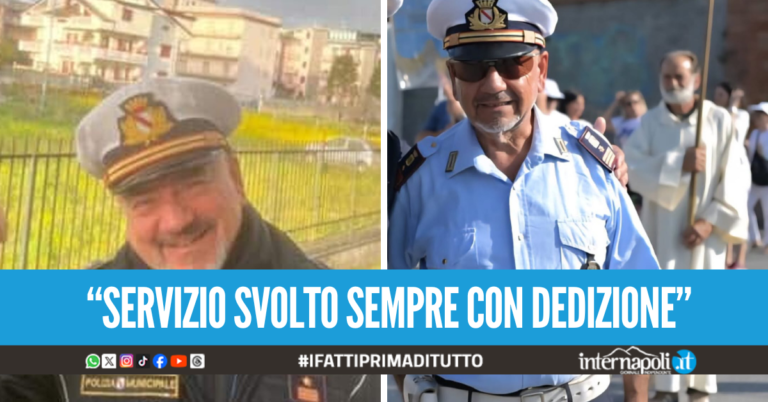 Lutto nella Polizia Municipale a Quarto, è morto l'agente Martino Di Matteo