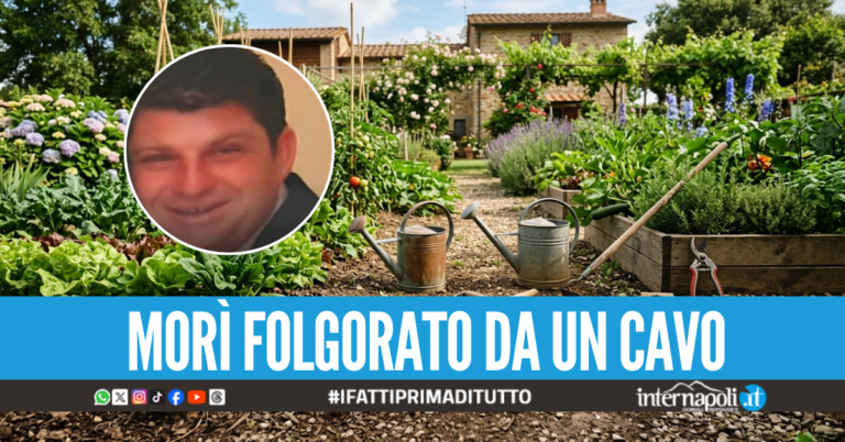 Salvatore morto durante i lavori in giardino a Quarto, due indagati per omicidio colposo