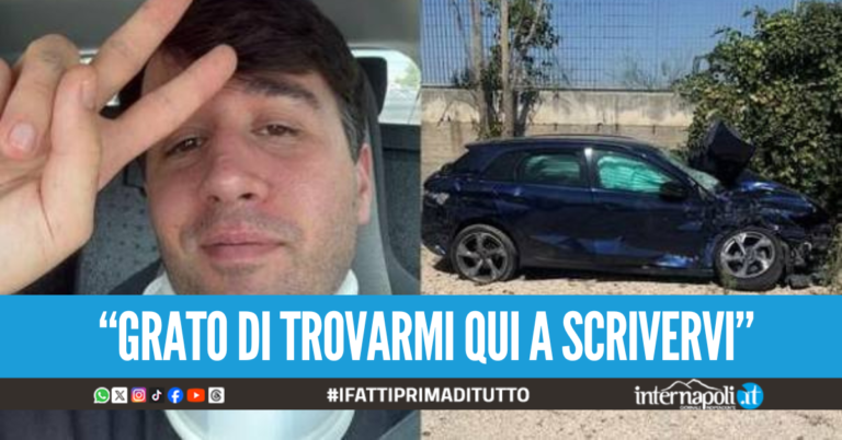 Grave incidente in auto per Mario Sorrentino, paura per lo chef dei calciatori del Napoli