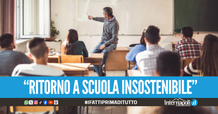 Studenti e prof campani vogliono rimandare l'inizio della scuola: "Caldo nelle aule insopportabile"