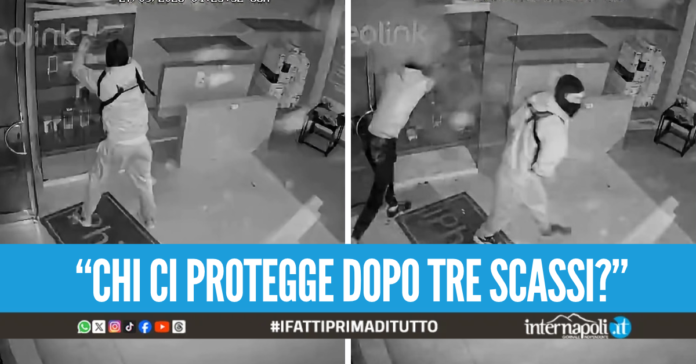 Negozio di telefonia a Scafati ostaggio dei malviventi, tre tentativi di furto in nove giorni