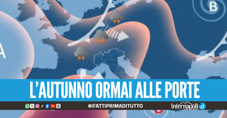 Caldo finalmente ai titoli di coda, arriva la perturbazione atlantica con crollo delle temperature
