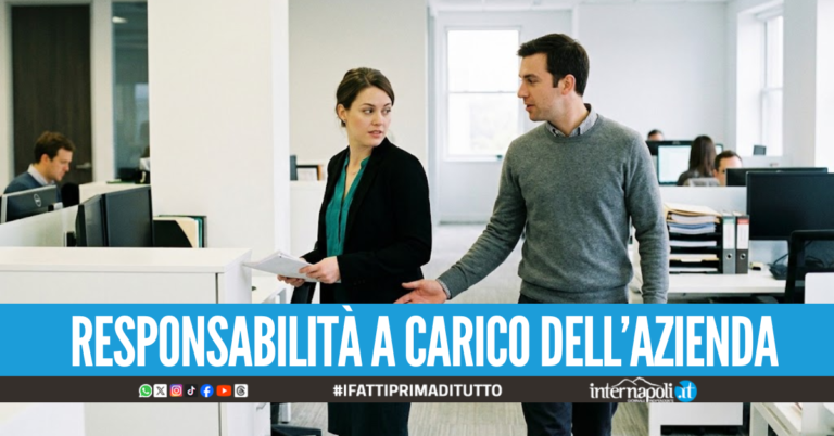 Carezze, contatti fisici e confidenze non richieste sul posto di lavoro possono essere molestie