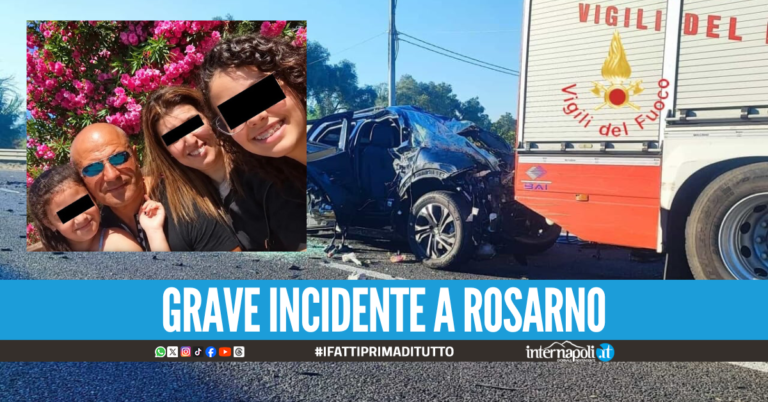 Drammatico incidente sulla Statale, morto padre e le figlie di 14 e 8 anni: grave la madre