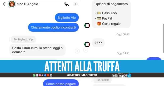 Finto Nino D'Angelo contatta i fan sui social: 