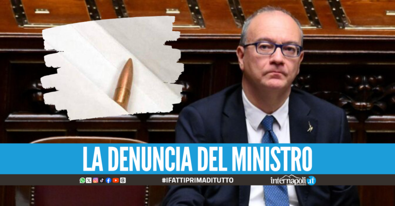 Busta con proiettile e lettera con minacce al ministro Valditara: spedita da Salerno