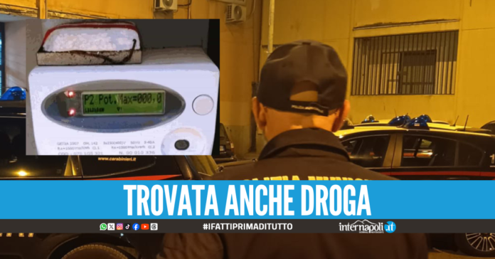 Blitz nella 219 a Pomigliano, 15 appartamenti rubavano l'energia elettrica