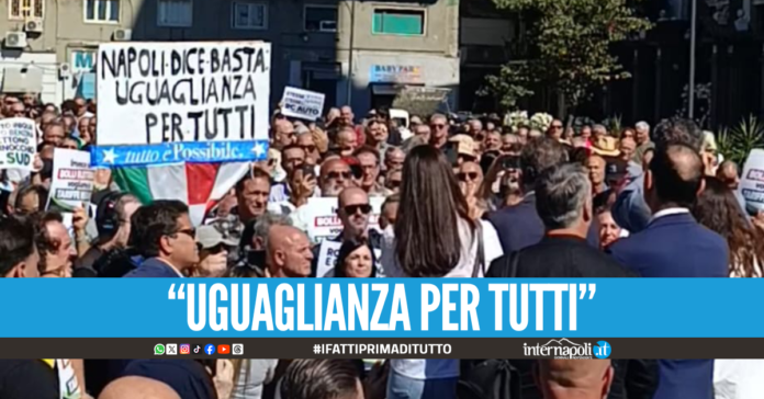 Protesta a Napoli: 