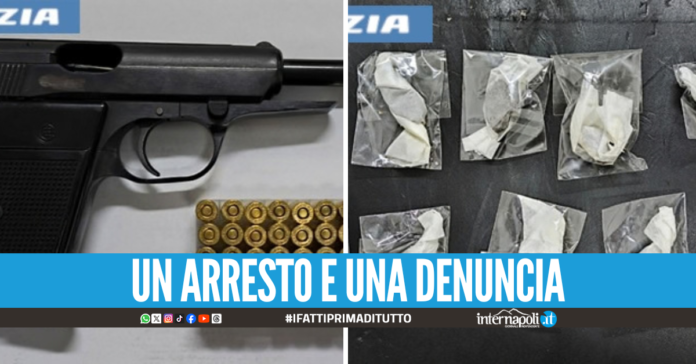 Sorpresi con droga e pistola, padre e figlio minorenne nei guai a Sant'Antimo