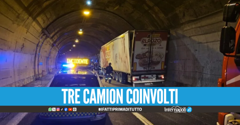 Tragico incidente sull'A16, c'è una vittima: traffico in tilt verso Napoli